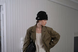 Row classic jacket_khaki beige