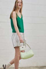 [Leather 100%] メラニー_LIME