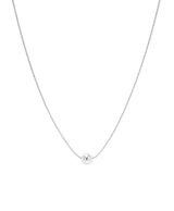 [925 silver] Un.silver.129 / bondir necklace (silver/ball)