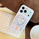 スウィート パステル エステティック マグネティック iPhoneケース