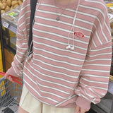 アキストライプトレーニングTシャツ