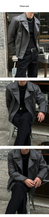 [PROMOTION] Patch biker rider jacket(2color)