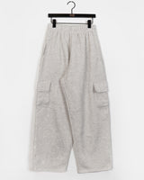 Beams Wide Cargo Sweat Pants