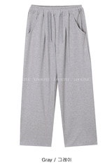 Nopi First Round Tuck Flow Banding Wide Pants