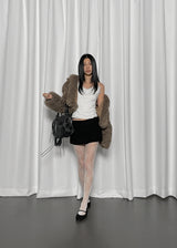 [MADE] Kubinti High Neck Fleece Fur Jacket