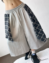 Tata Check Layered Over Long Bermuda 3Color