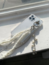 Boucle Mix Long Tassel Keychain