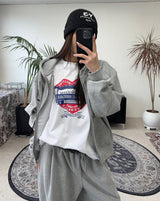 ペルスポケットクロップフードジップアップ