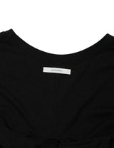 バック リボン ティーシャツ(BLACK)