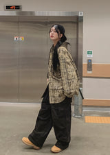 ラシャ ツーウェイ パラシュート カーゴパンツ