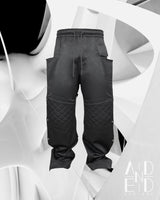 BIKER SNAP TRACK PANTS_BLACK