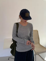 ヒカット ラウンド ロングスリーブ Tシャツ