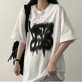 ミーンスプレイオーバーフィットショートスリーブTシャツ