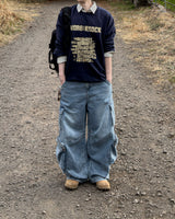 Denver Multi Cargo Denim Pants