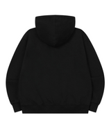 アキンリベットポイントアップリケフードジップアップ UNISEX (2COLOR)