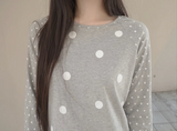 dot raglan tee