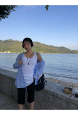 Sora Stripe Cool Loose Fit Shirt