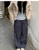 ゼタコーデュロイスナップワイドパンツ(5colors)