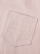 Poplin Crop Shirt (Indie Pink)