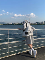 LMN City Oversized Fit Hooded Zip-Up (7 colors)