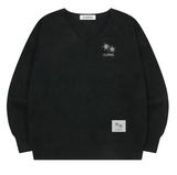 NOVIN V-NECK KNIT (2COLOR)