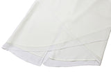 Lisha wrap long skirt (white)