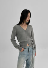 [MADE] Ronnegger Belt Cardigan