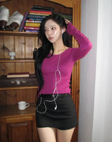 Weekend Cotton Layered Skorts