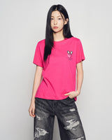 25FW WOMAN FUZZY BEAR SHORT SLEEVE T-SHIRT