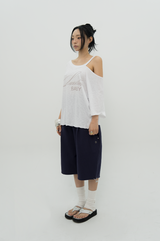 サンシャイン ベビー アシンメトリーTシャツ ホワイト