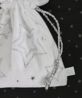 catch star pouch - white