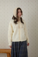 SUGAR POMPOM RIBBON CARDIGAN
