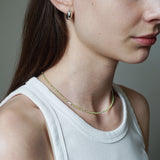 LOVE SKINNY BEADS NECKLACE GLOW GREEN
