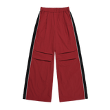 Parachute Wide Nylon Pants - 2COLOR