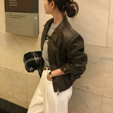 [BELLIDE MADE] リニューアルバージョン, ムースブルゾンレザージャケット