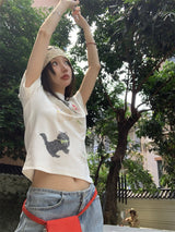 Cutie Animal Short Sleeve T-Shirt