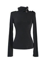 signal high neck button T (2color)
