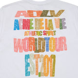 24FW クレヨンドローイングロゴショートスリーブTシャツ ホワイト