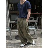 [BASIC ITEM] Soft u neck half t-shirts(5color)