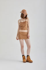 VELVET STUD TOP