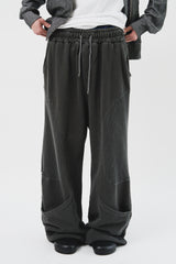 Steam Pigment Wide Pants (4color)