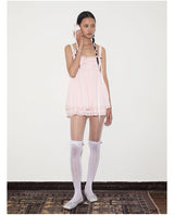 rirri SS New Arrival: 100% Cotton Jacquard Princess-Line Dress & Elastic-Waist Bloomer Shorts Set