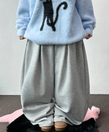 coty fleece-lined balloon pintuck long pants ❤️🖤5 COLOR