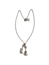 Adinkra シンボルピースメイキングチェーンネックレス (size: 2type)