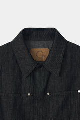 Linen Engineered Jacket (Black)