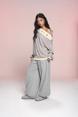 eat me plz* button-down shoulder-length warm long-sleeve hoodie for autumn and winter