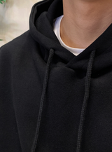Taper Daily Cotton Double Weave Overfit Hoodie