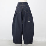 Lovehip Stitch Non-Fade Carpenter Balloon Pants