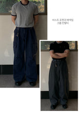 Ears pocket ringer crop short sleeve t-shirt