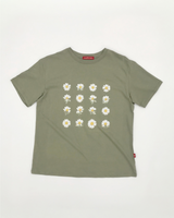 YWD フラワーTシャツ (3color)